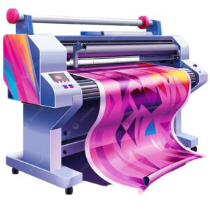 a large format printer with roll of fabric, large format printer, roll of fabric, large printer png transparent image and clipart for free download